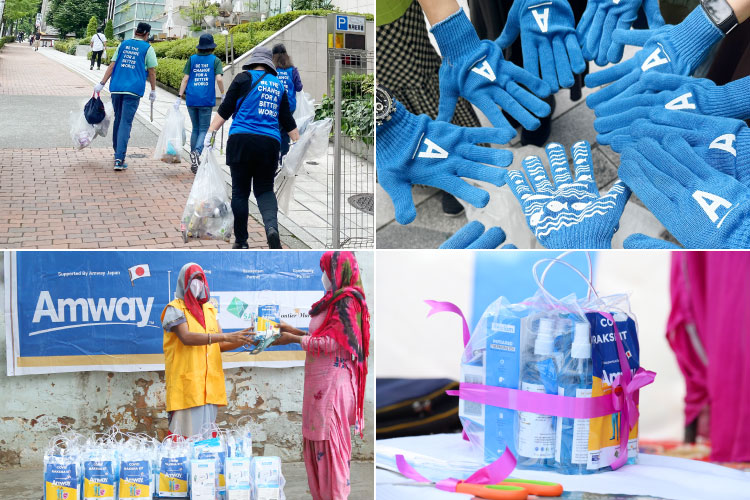 環境保全活動クリーンアップ・緊急支援 など